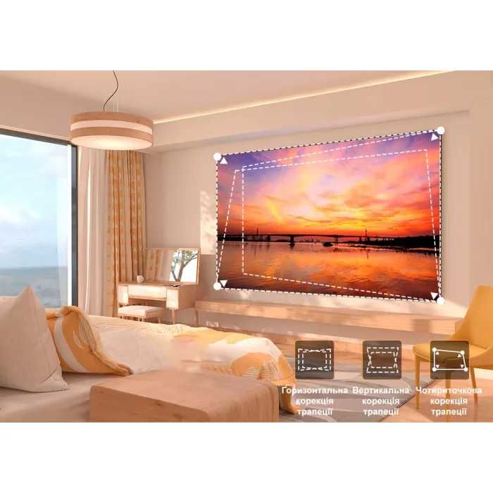 LED Full HD проектор Everycom E700 2K (Electronic focus) (*У наявн.*)