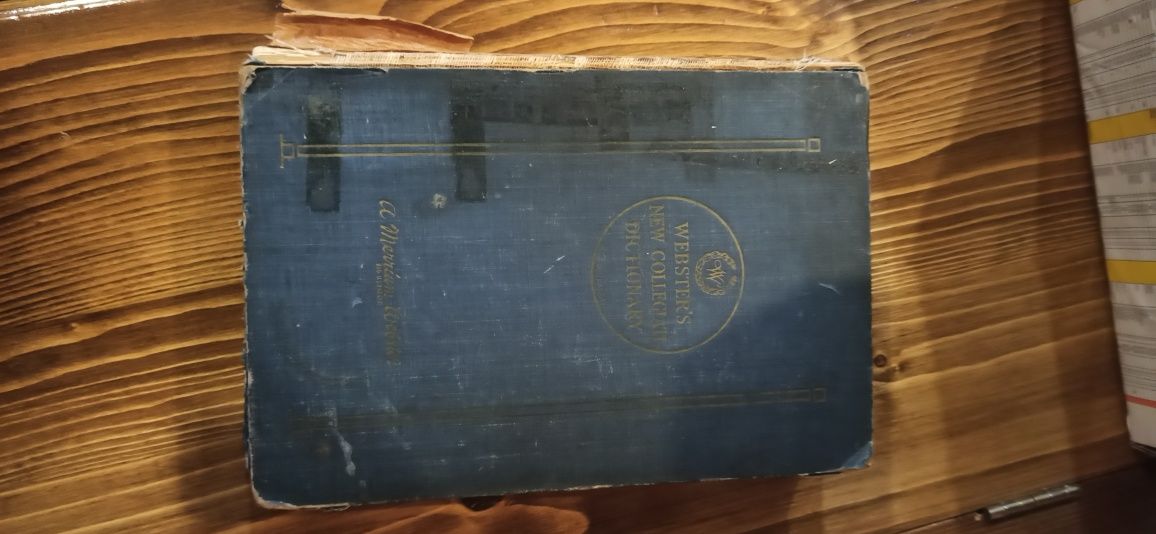 Словарь Вебстер Webster 1953 1962 США книга винтаж букинистика