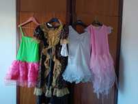 Fatos de carnaval fada/princesa/bailarina