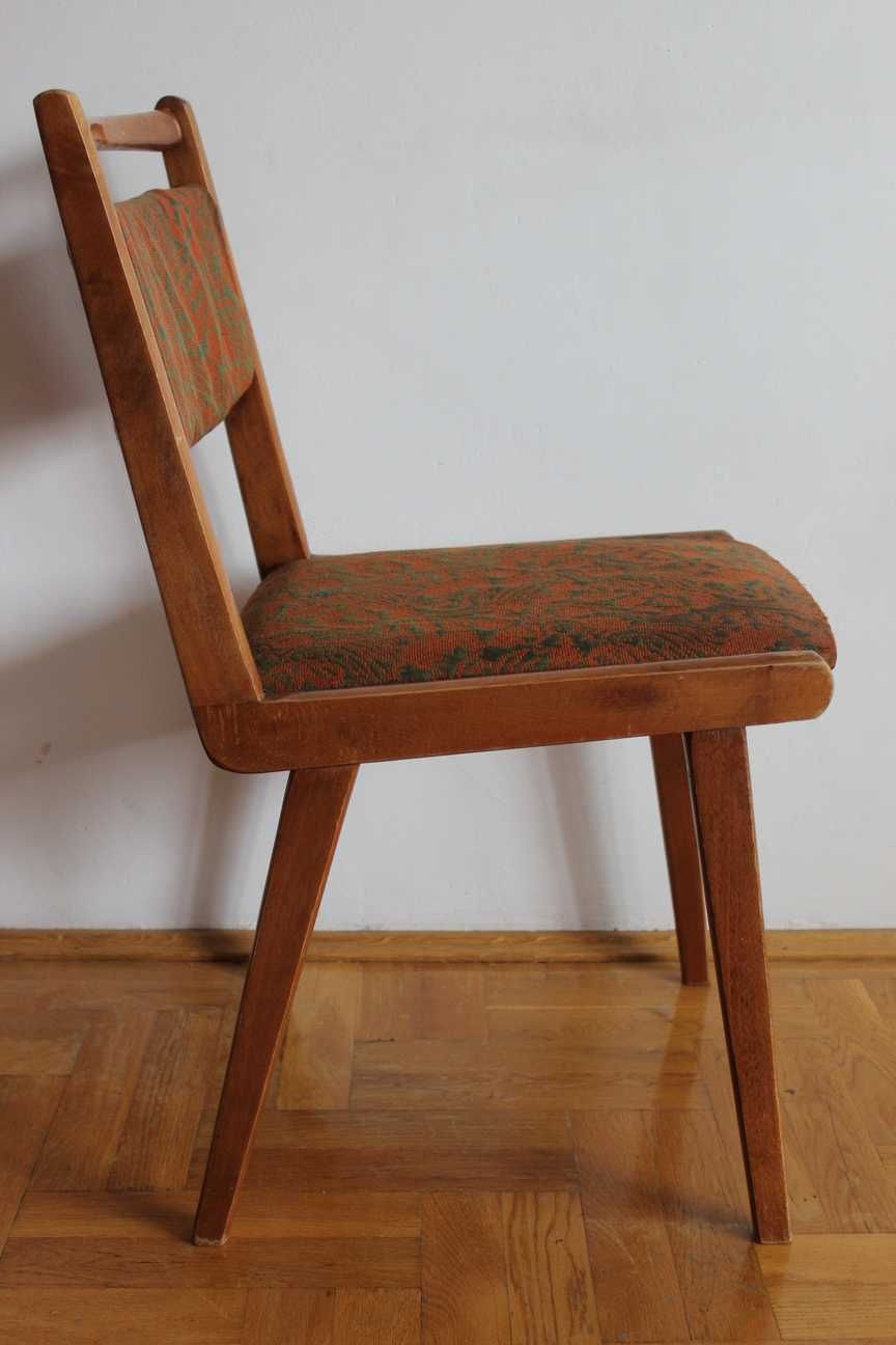 2x Krzesło Patyczak - Design PRL Vintage Retro Loft Fameg Radomsko