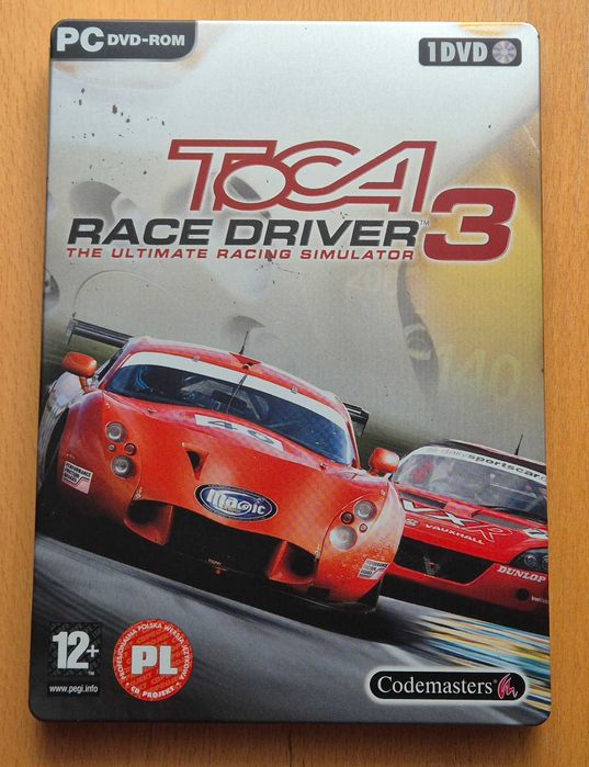 TOCA Race Driver 3 - Gra na PC, metalowe pudełko, oryginalna wersja