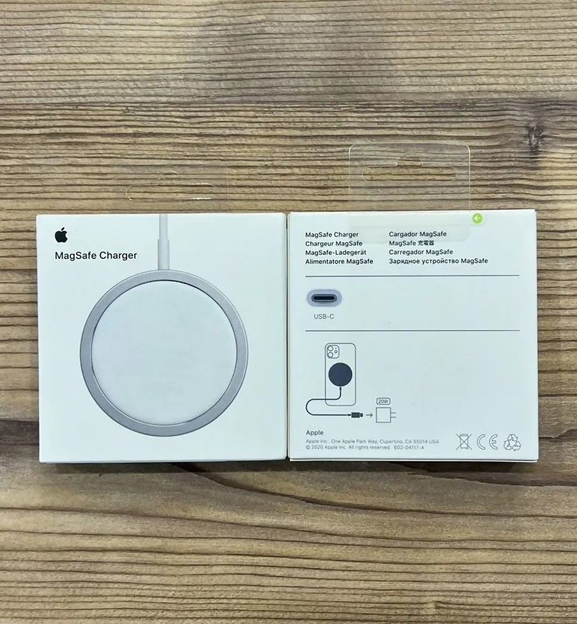 Бездротова зарядка Apple Magsafe charger, 15W зарядний пристрій