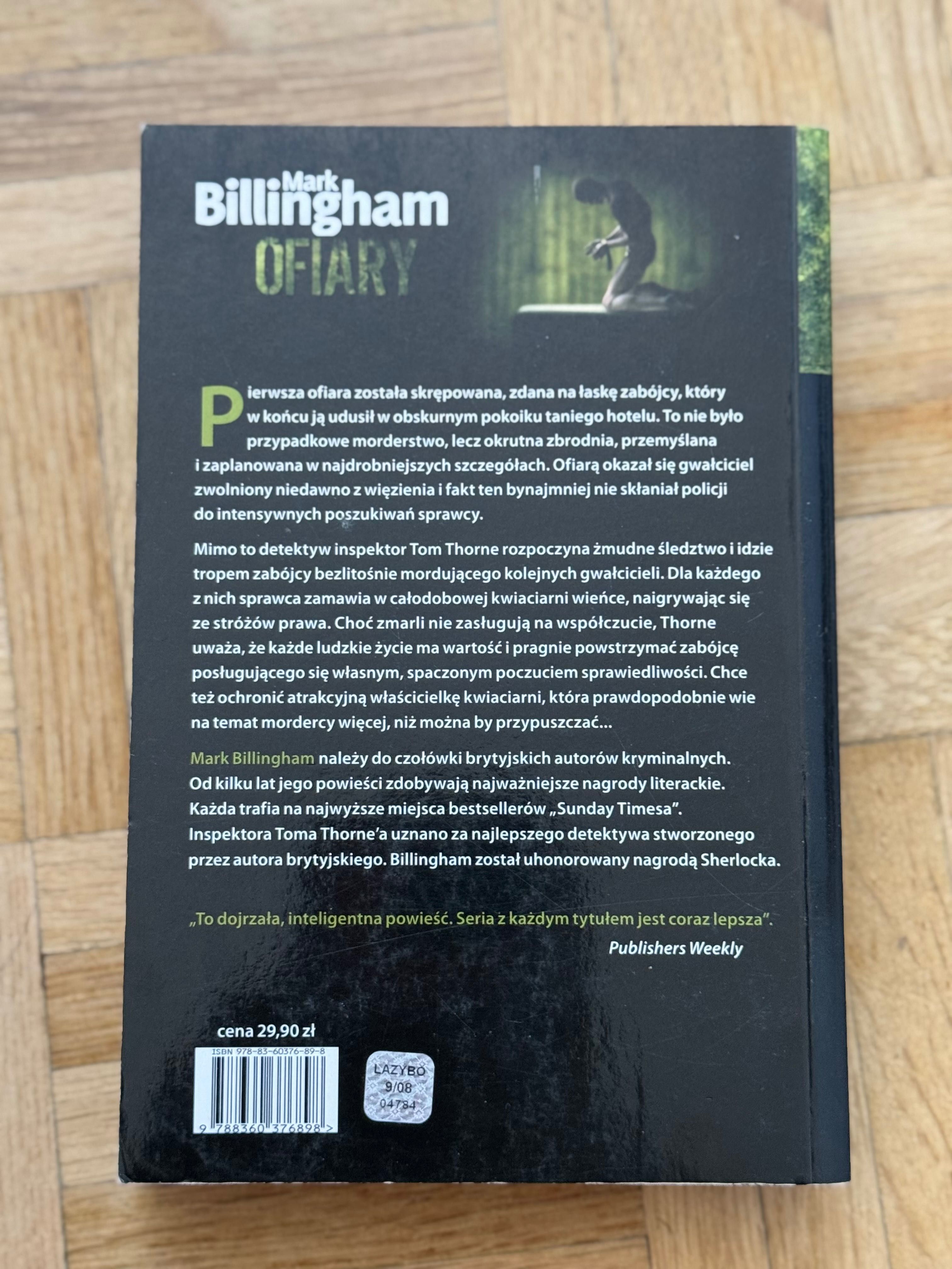 Ofiary - Mark Billingham