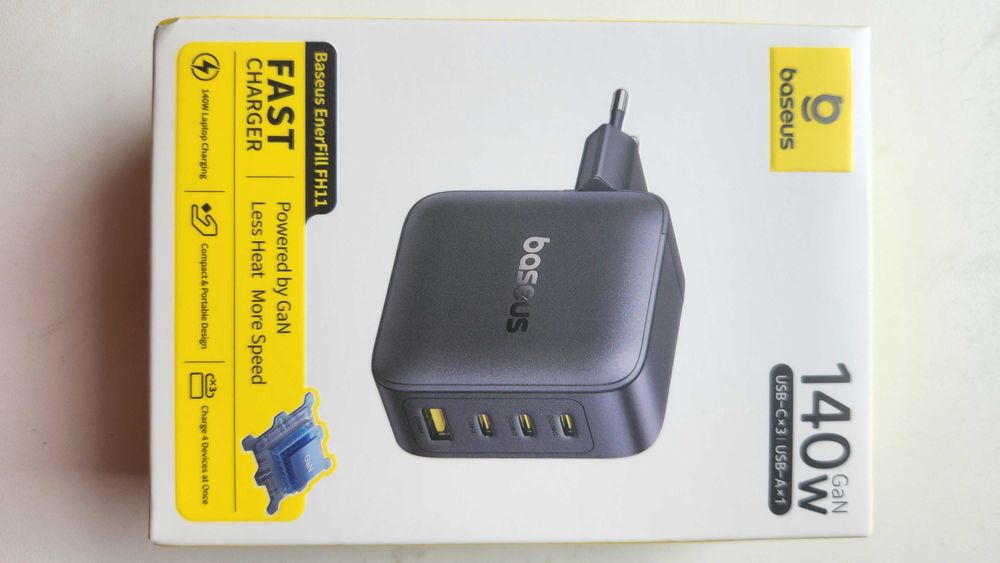 Зарядное BASEUS 140w, 160w GaN