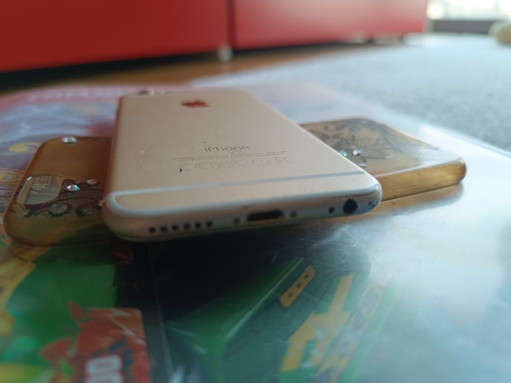 iPhone 6 GOLD 16GB Zestaw pudełko ładowarka  telefon Etui Stan SUPER