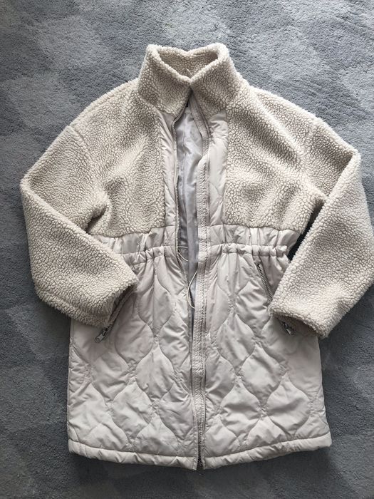 Пальто vera moda тедді куртка м не зара весняне трендове стильне