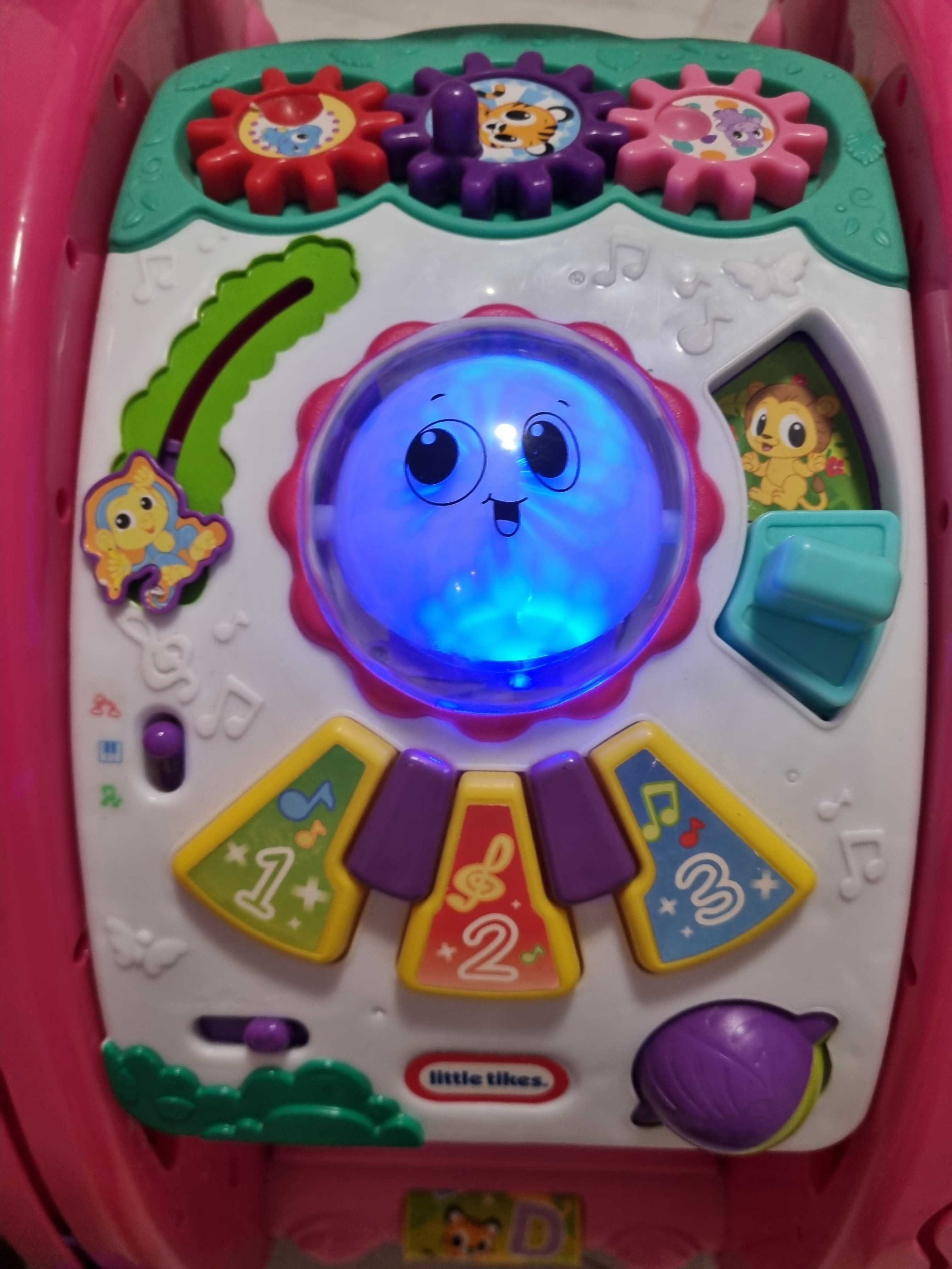 Pchacz jeździk Little Tikes różowy jak nowy