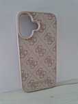 Oryginalne Etui GUESS hardcase 4G do Iphone 16 Różowy