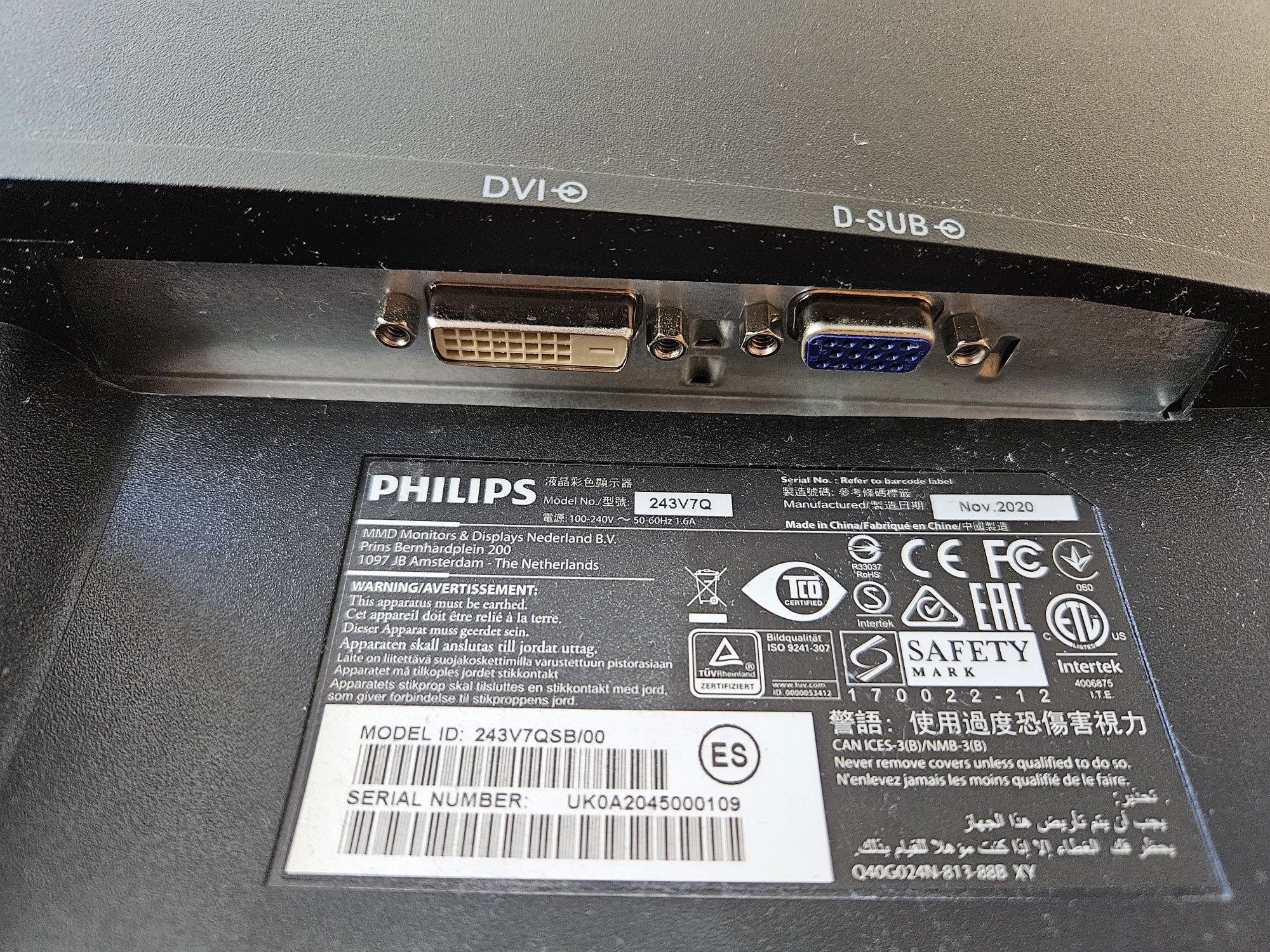 Monitor Philips 243V