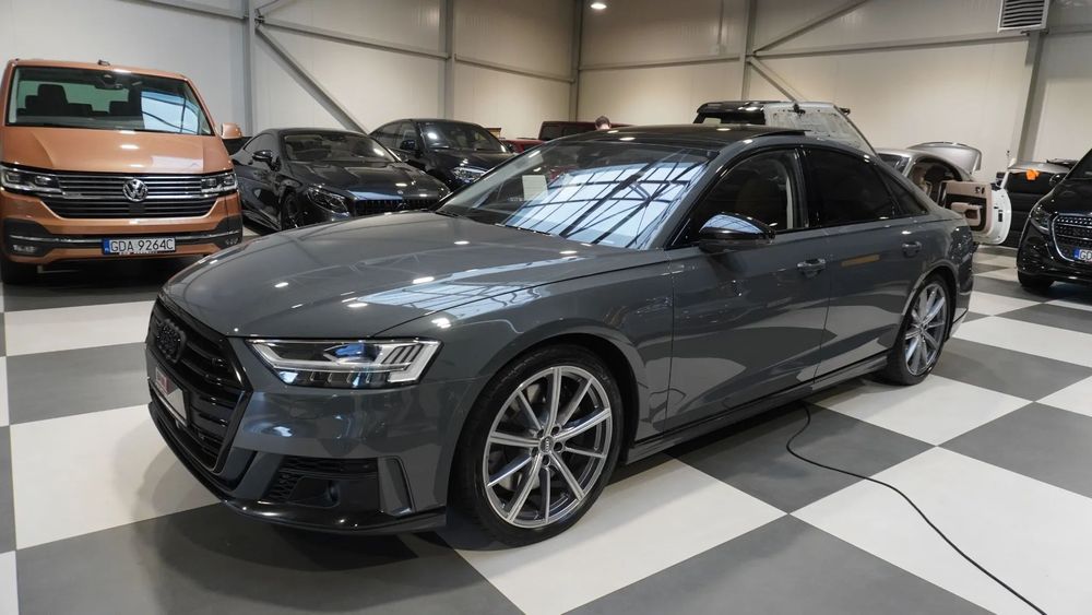 Audi A8 Exclusive 60 TDI v8 B&O 3d s.polska f.vat 23% Webasto
