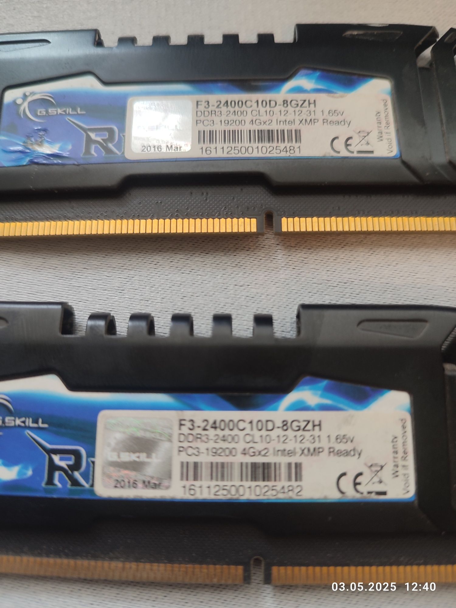 DDR3 4GB 2400mhz
