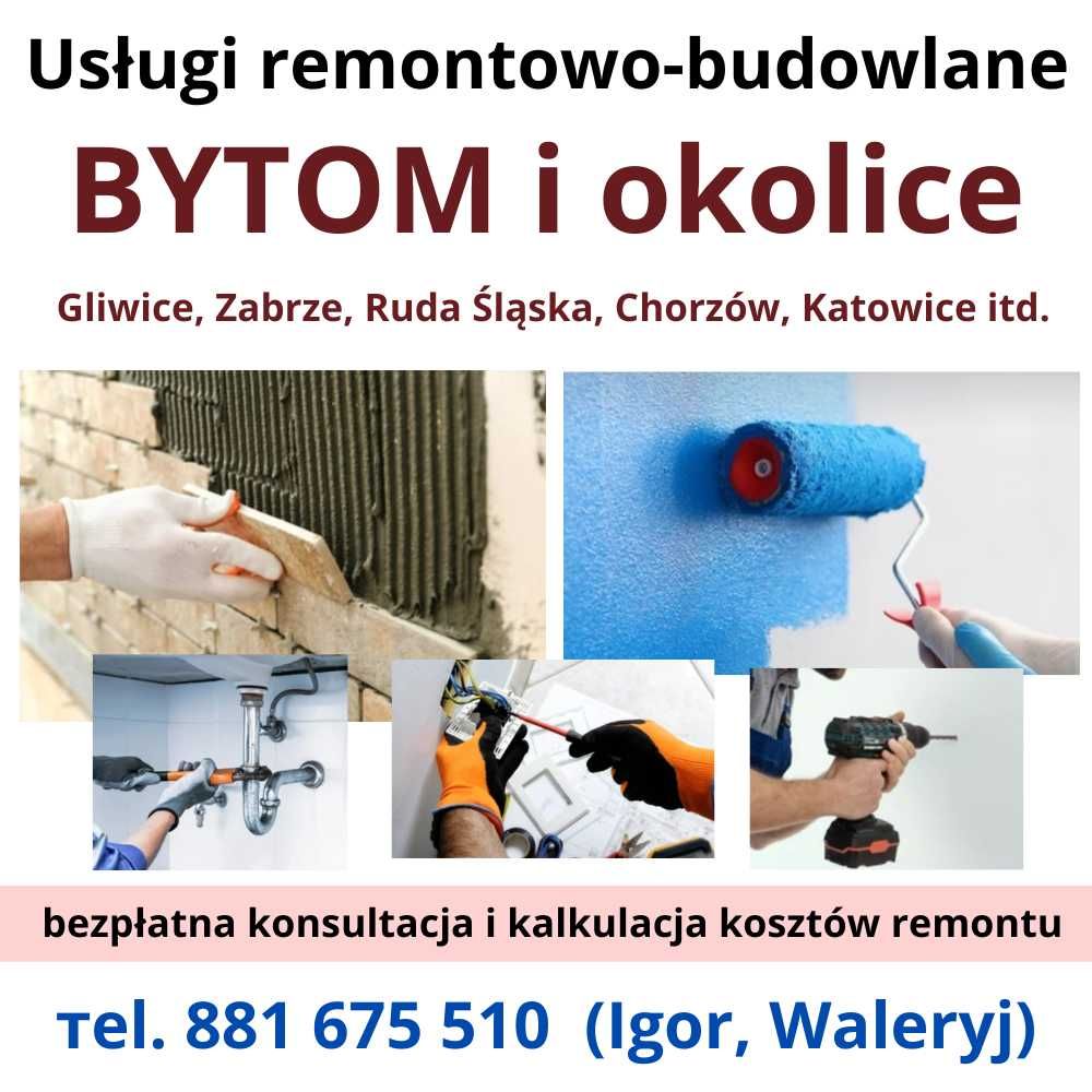 REMONTY, nietypowe roboty budowlane, Bytom i okolice