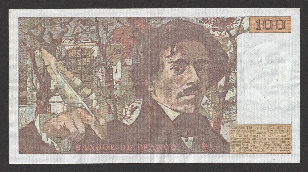 Francja 100 franków 1981 - Delacroix