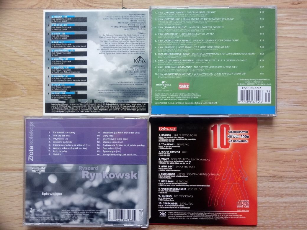 Płyty CD - komplet 10 zł