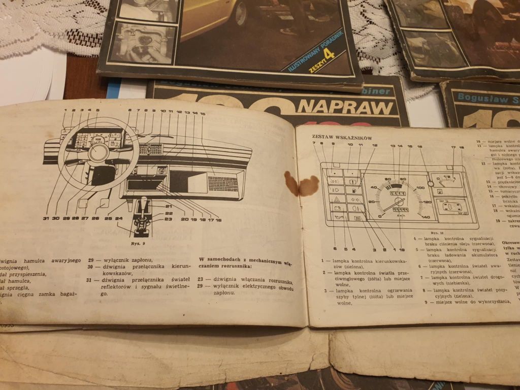 126 napraw 126p ksiazki plus części