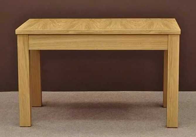 stół drewniany 50% dąb 120 x 80 rozkładany - transport w cenie