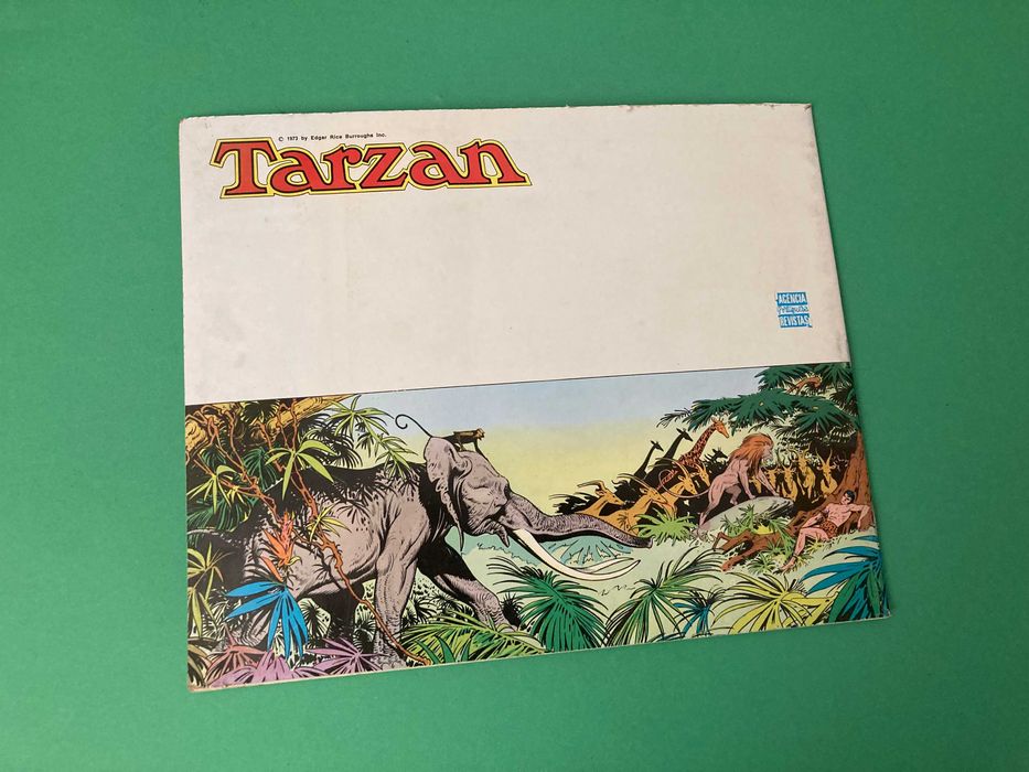 Caderneta Cromos & Livro do Tarzan Agência Portuguesa Revistas Nova