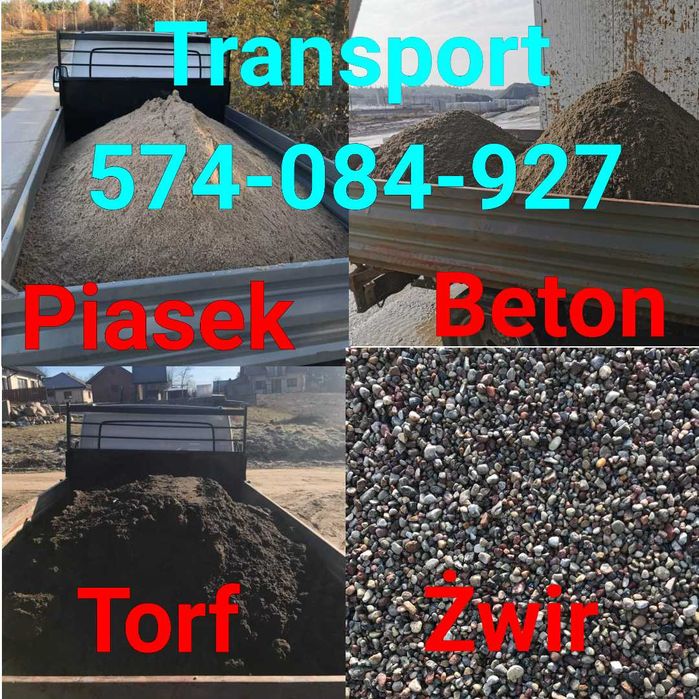 Transport, Żwir, Beton, Piasek, Czarnoziem