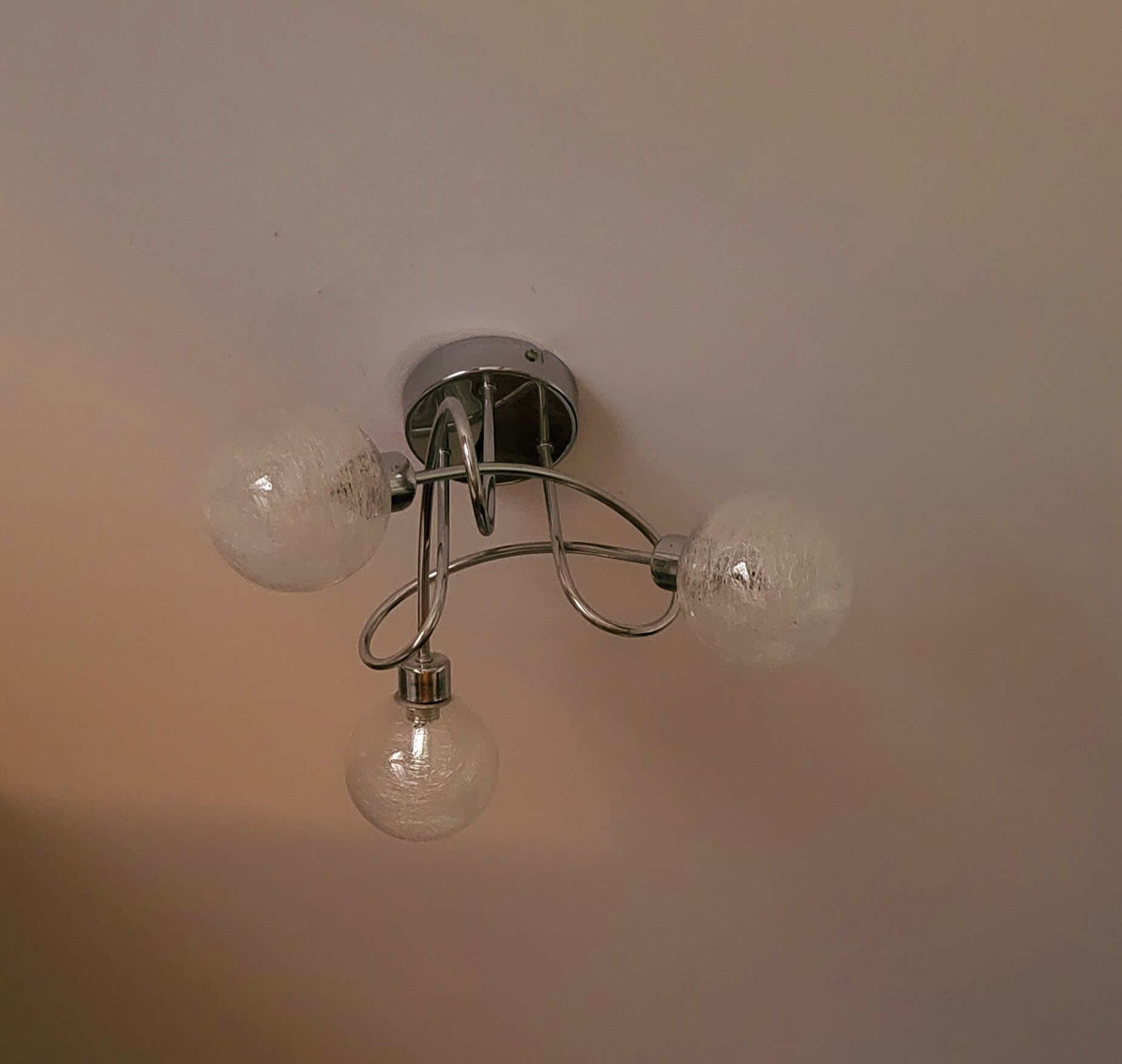 Lampa sufitowa + kinkiet