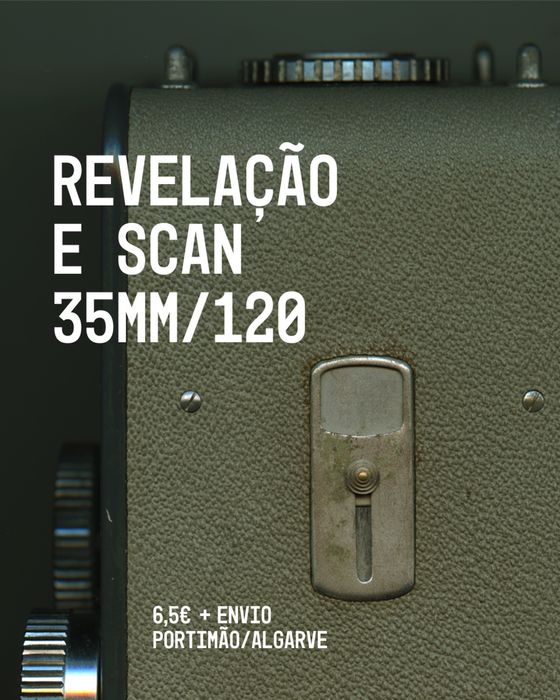 Revelação e Scan - 35mm e 120