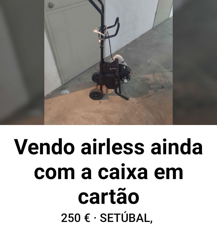 Vendo ou troco airless Vito . Por algum do meu interesse.