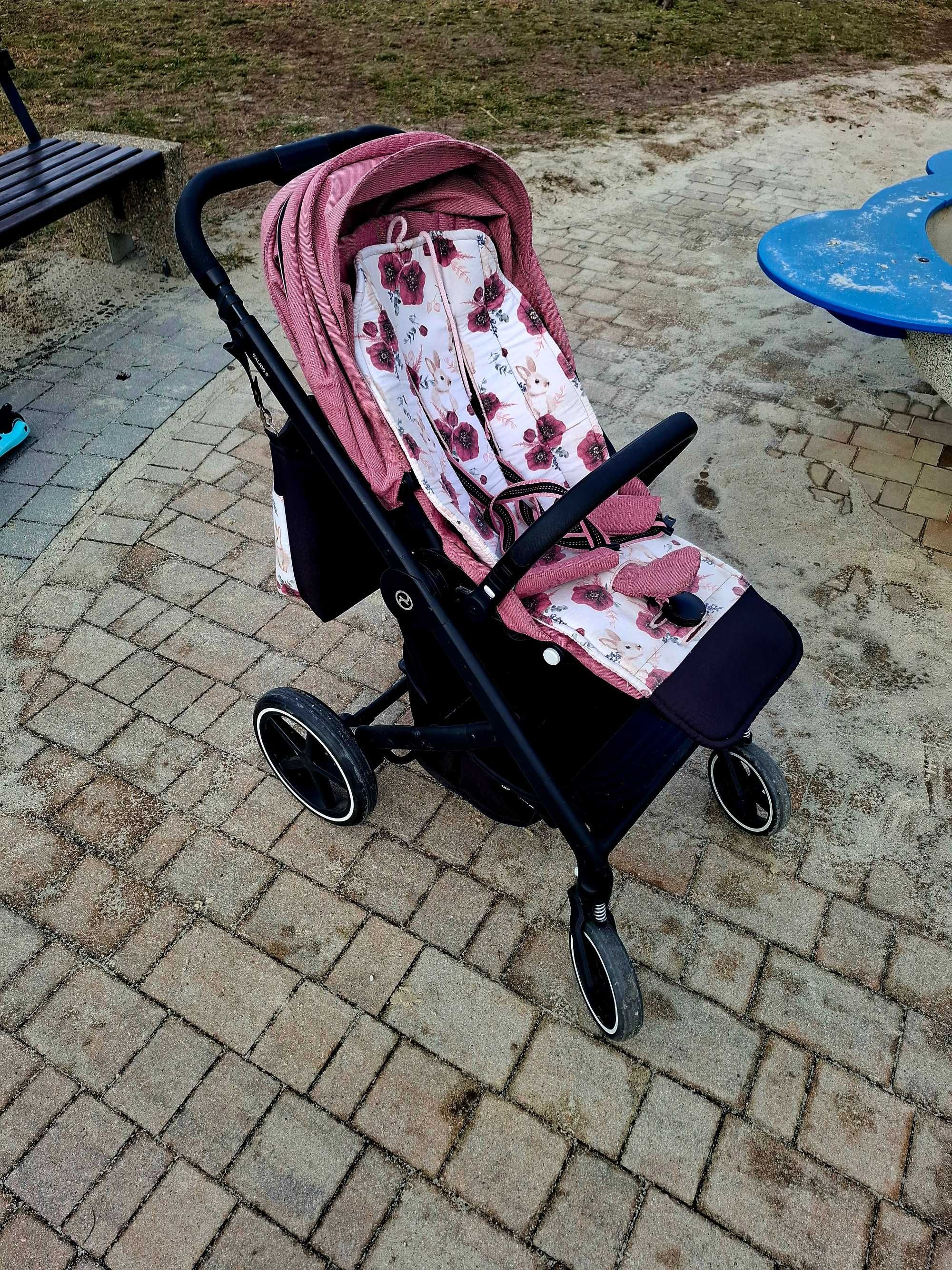 Cybex balios s lux magnolia pink róż