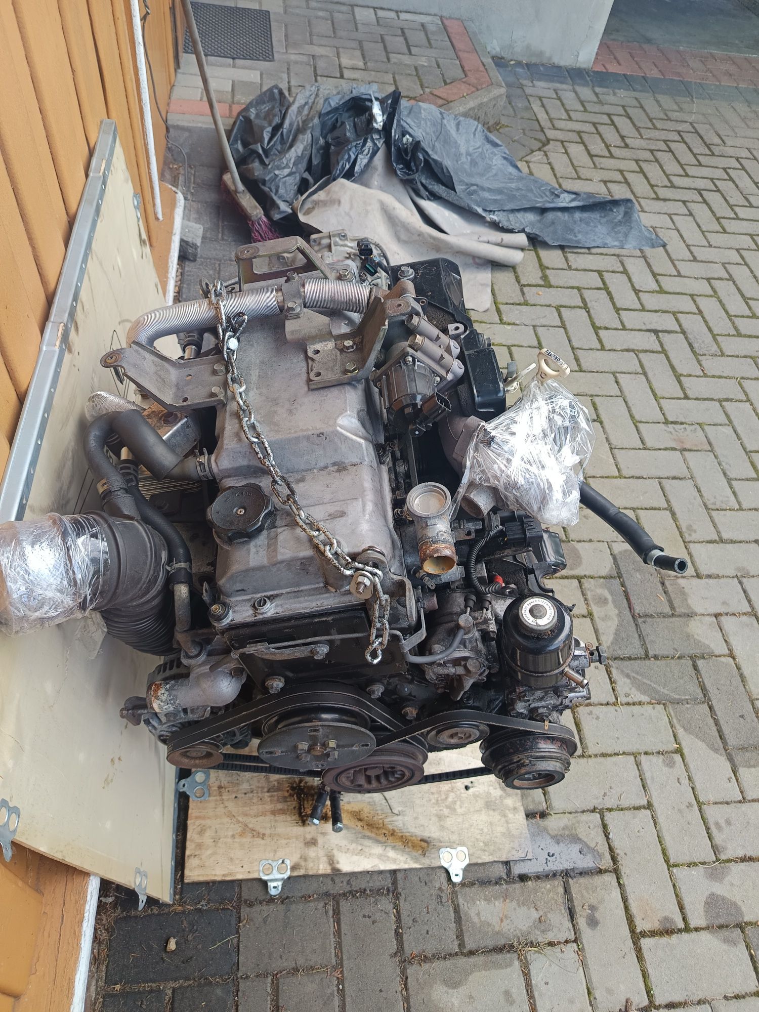 Silnik 3.2 DID Pajero III Skrzynia Automat