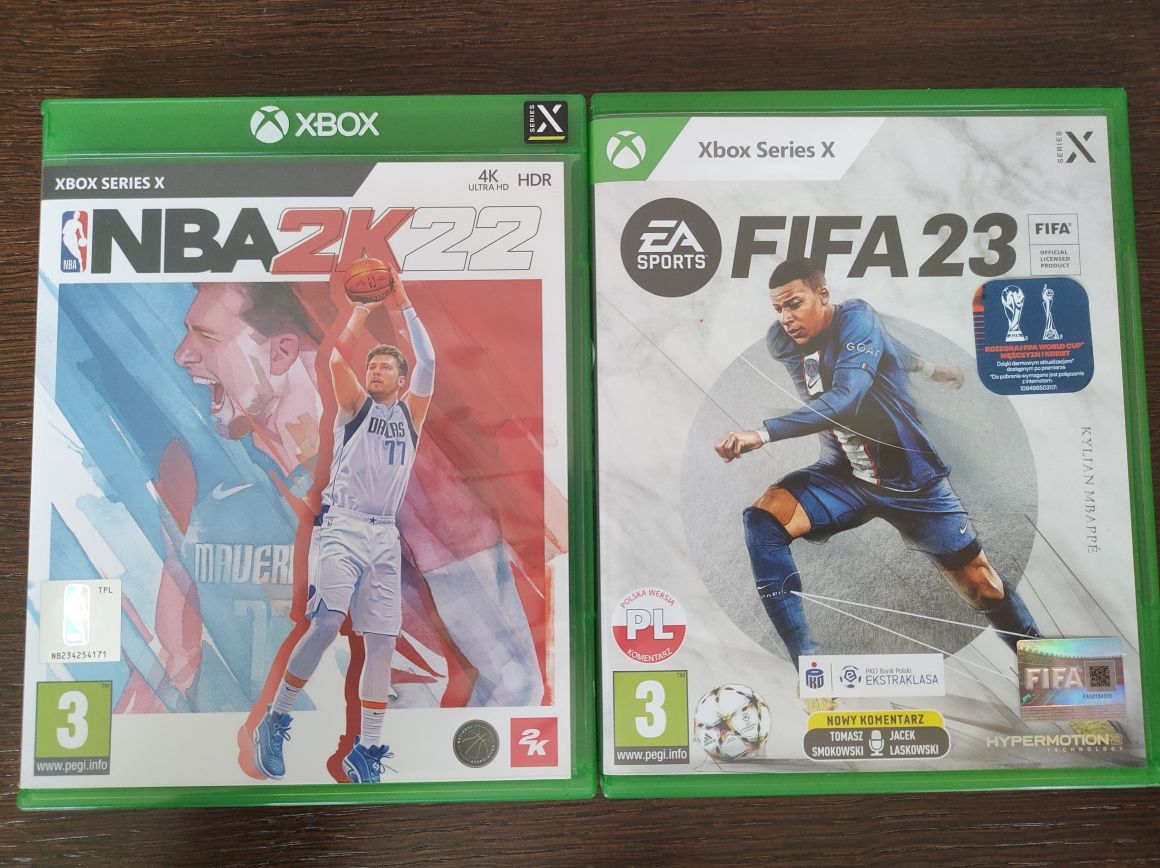 FIFA 23 + NBA 2k22 - Xbox series X