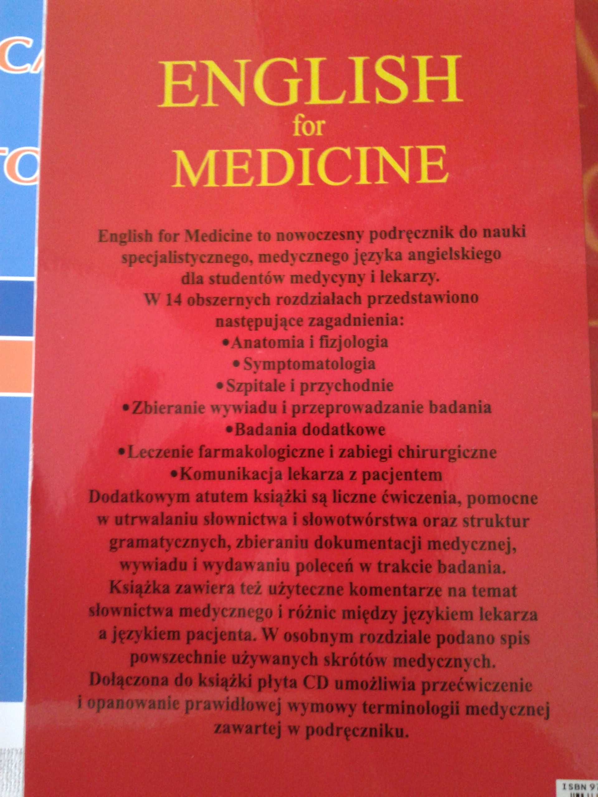 j. angielski  dla kierunków medycznych i nie tylko