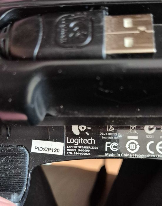 Coluna Logitech Z305