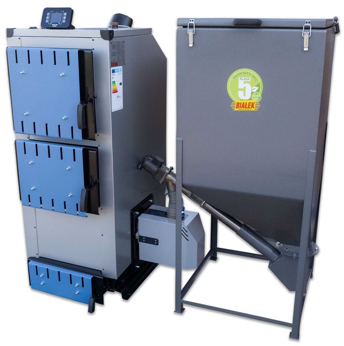 Kocioł na PELLET Palnik Samoczyszczący 25KW 220M2 5KLASA