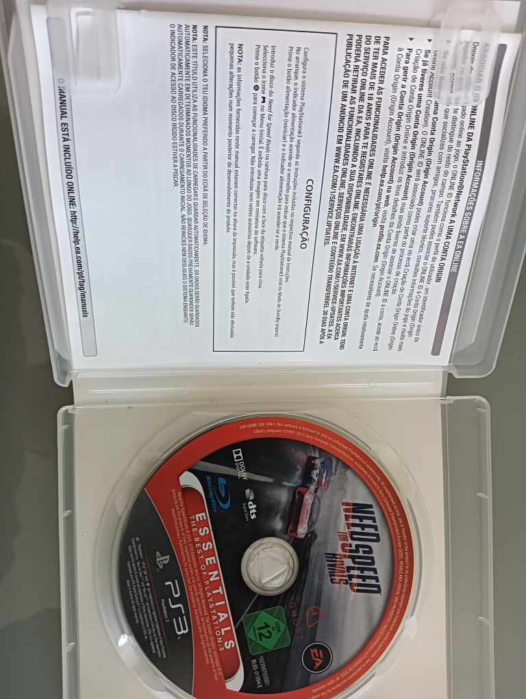 Jogo Playstation 3 PS3	Need for Speed  - Rivals		Como novo!*