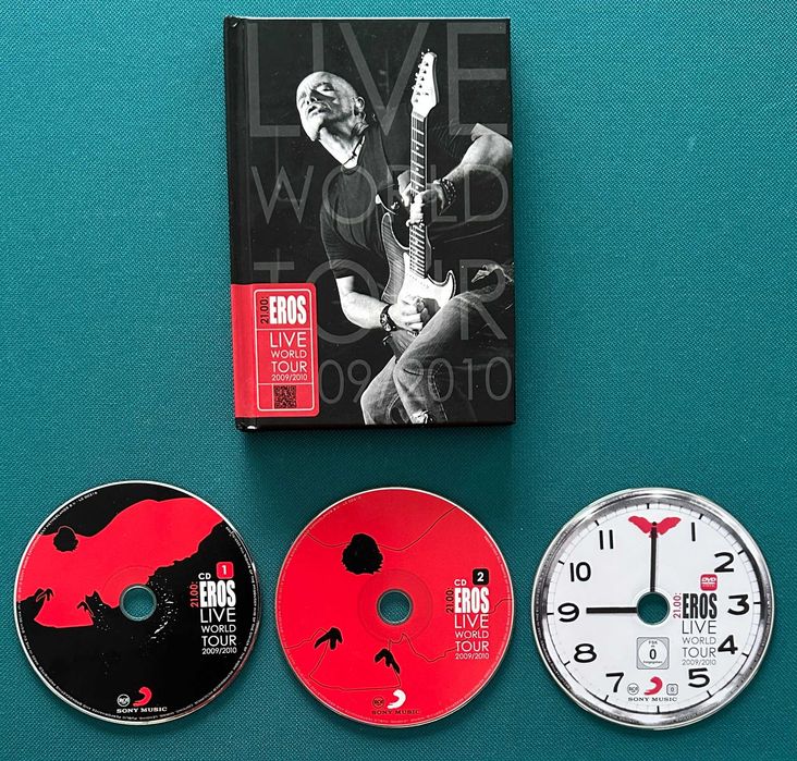 Eros Ramazzotti - Eros Live World Tour - 2009 / 2010 - DVD + CD x 2