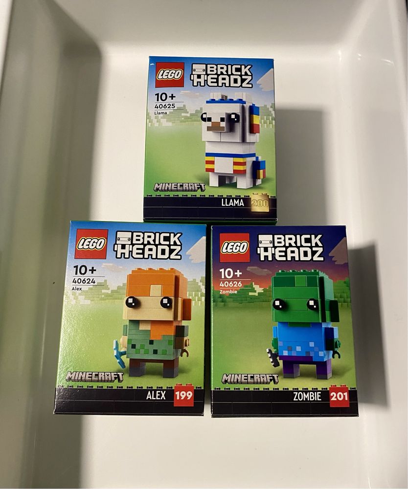 Lego Brickheadz - NOVOS e USADOS