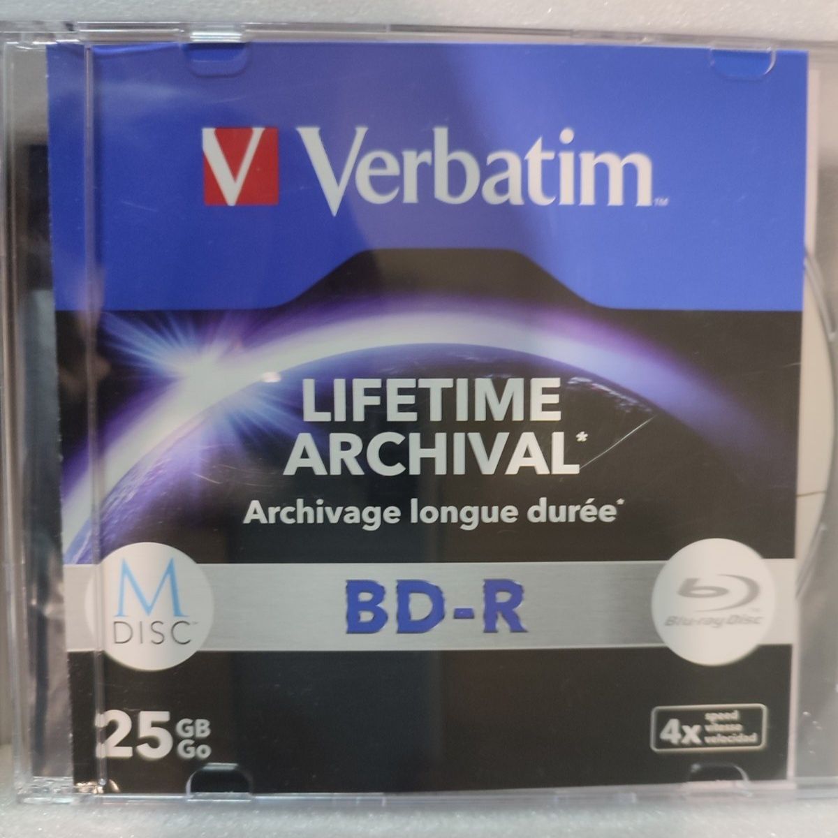 Verbatim Ultra HD 4 k external slimline Blu-ray writer