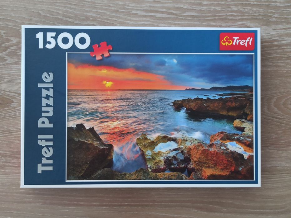 Puzzle Trefl wybrzeże Hiszpanii 1500el.