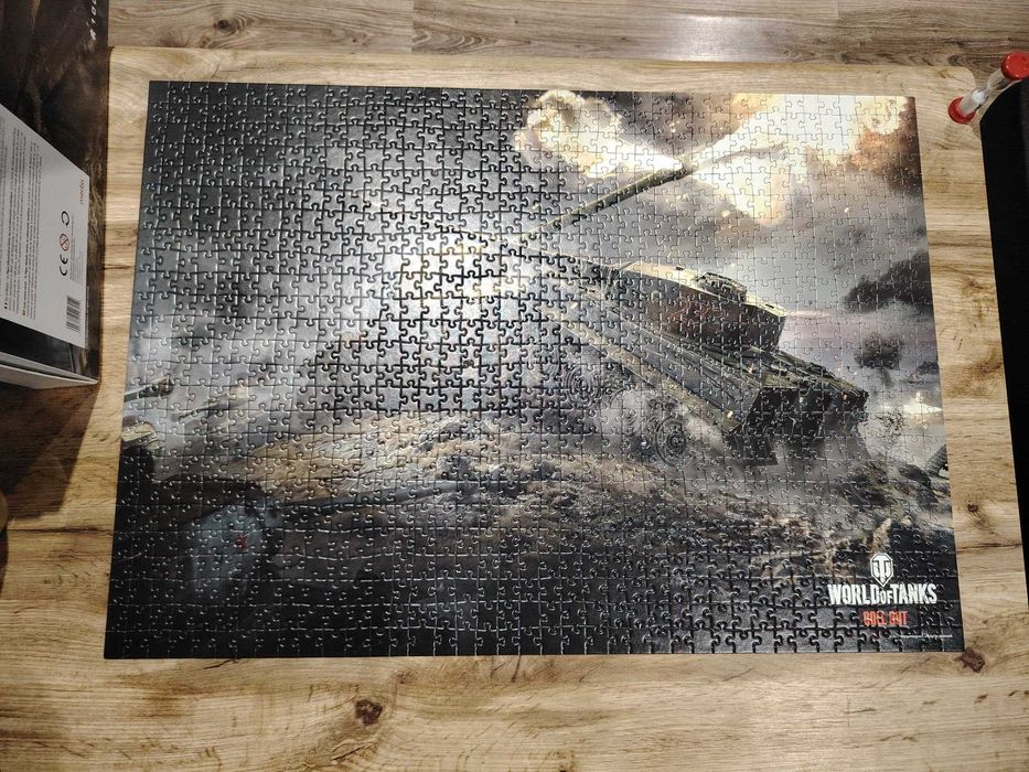 World of tanks - puzzle 1000