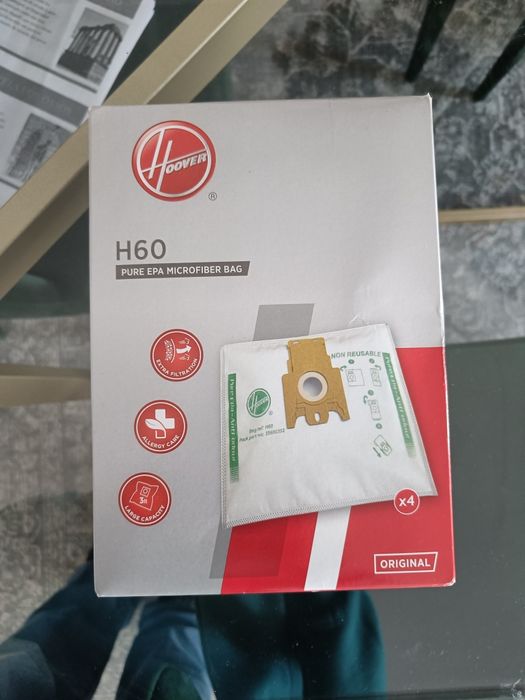 Sacos Aspirador Hoover H60 Originais