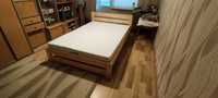 Бюджетне ліжко з натурального дерева, односпальне, двоспальні