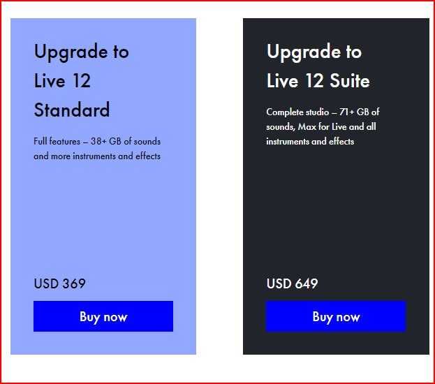 Ableton Live 12 Lite\ ЛIЦЕНЗIЯ (Доступний Upgrade STANDART/SUITE)