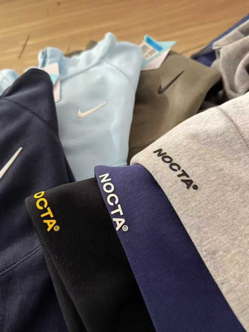Зіп-худі Nike Nocta чорна та блакитна S, M, L, XL | Найк Нокта кофта