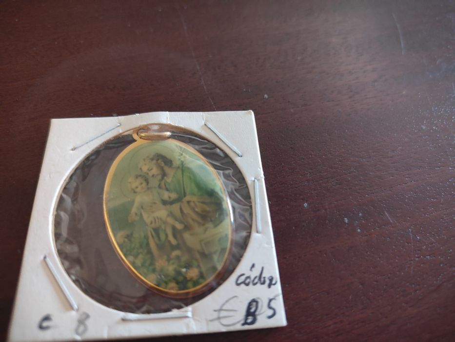 Medalha de S.Jose e o Menino