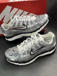 Оригінал Кросівки Nike P-6000 Metallic Silver Найки сірі сріблясті