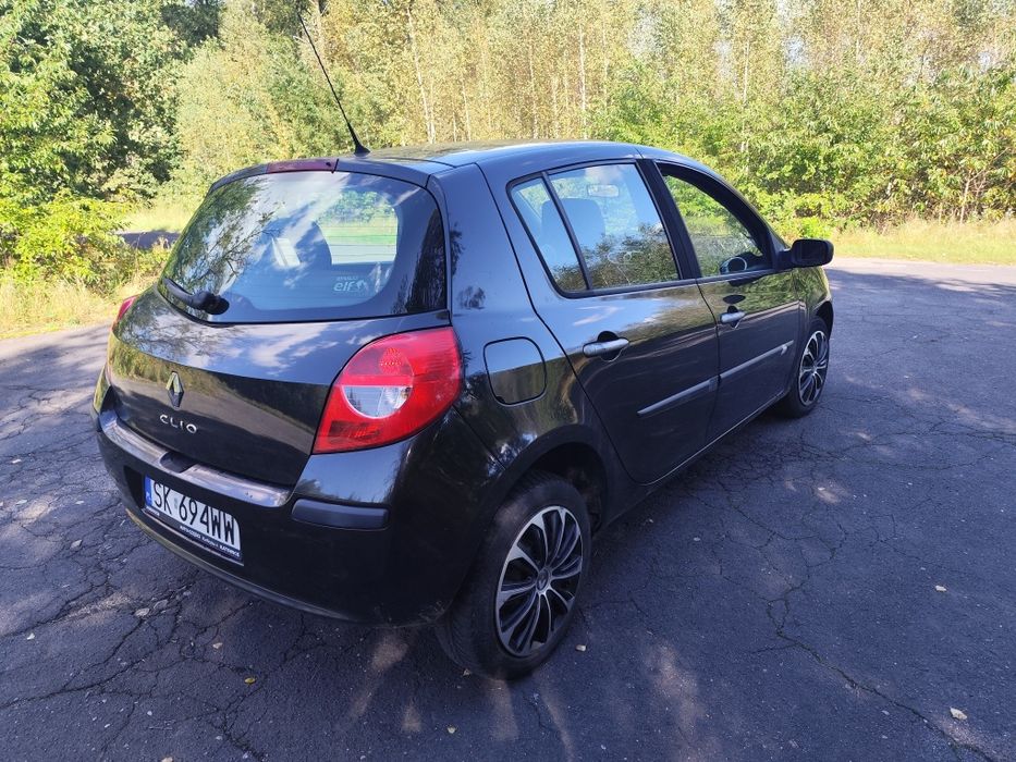 Renault Clio III 2007r, 1.2 benzyna, 5 drzwi, klimatyzacja, ładny stan
