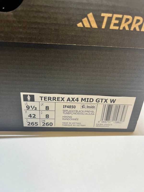 Buty sportowe Adidas Terrex AX4 Mid r.42