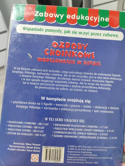 Ozdoby choinkowe modelowanie w gipsie