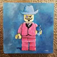 Lego minifigurka ludzik Kowboj obraz