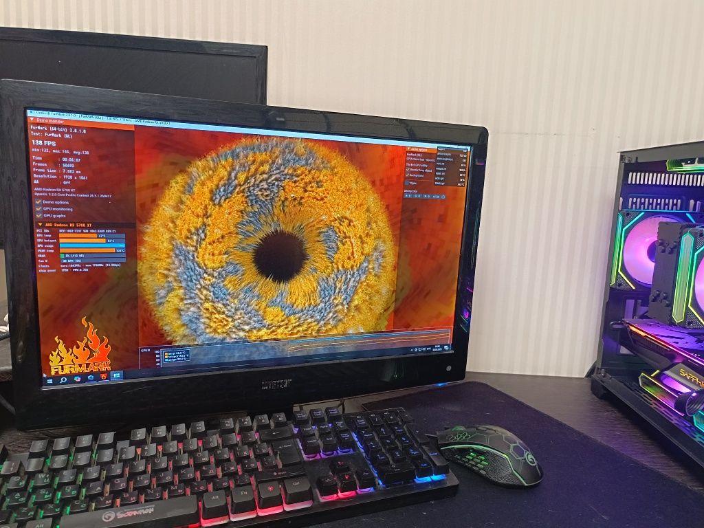 Срочно!!Продам игровую rx 5700 xt nitro+
