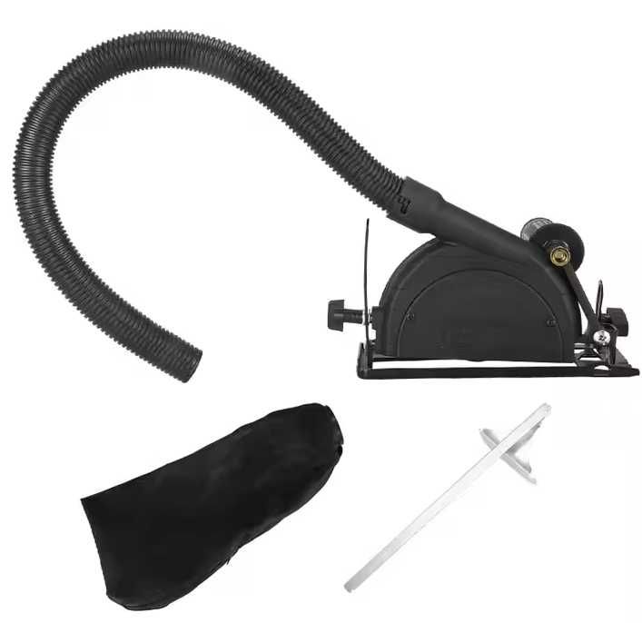 adapter prowadnica z odsysaczem do szlifierki kątowej osłona 125mm