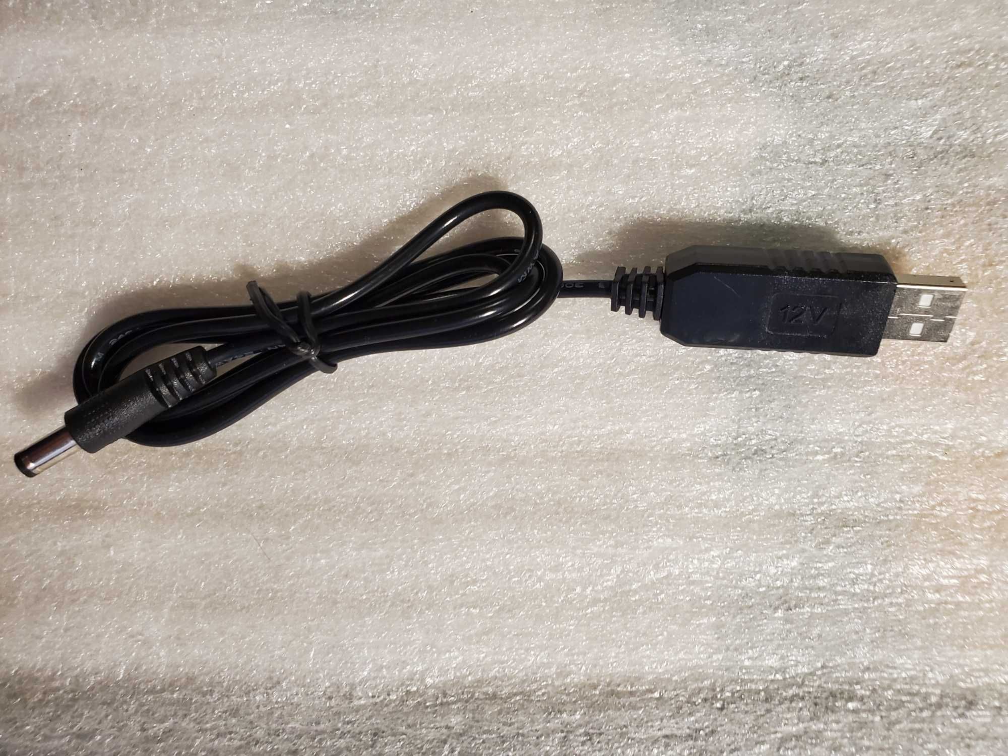 Адаптер для роутера від повербанку (9/12 в) USB DC кабель